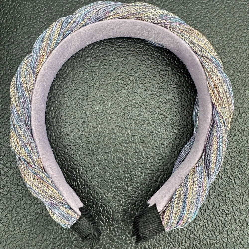3/$20 Universal Thread Knot Lavender/Gold/Burgundy Headband NWOT One Size